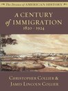 Cover image for A Century of Immigration: 1820–1924